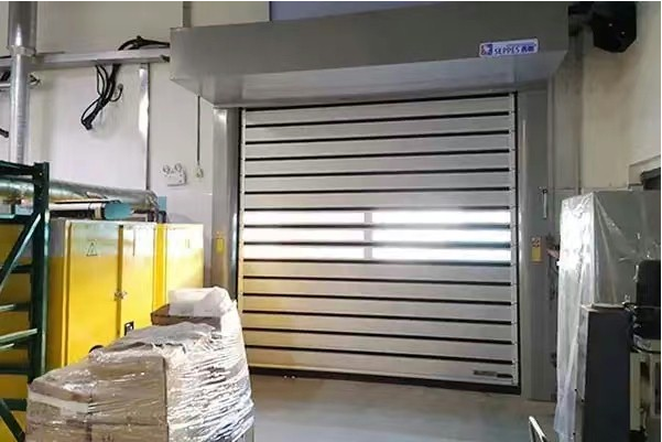 high speed spiral door