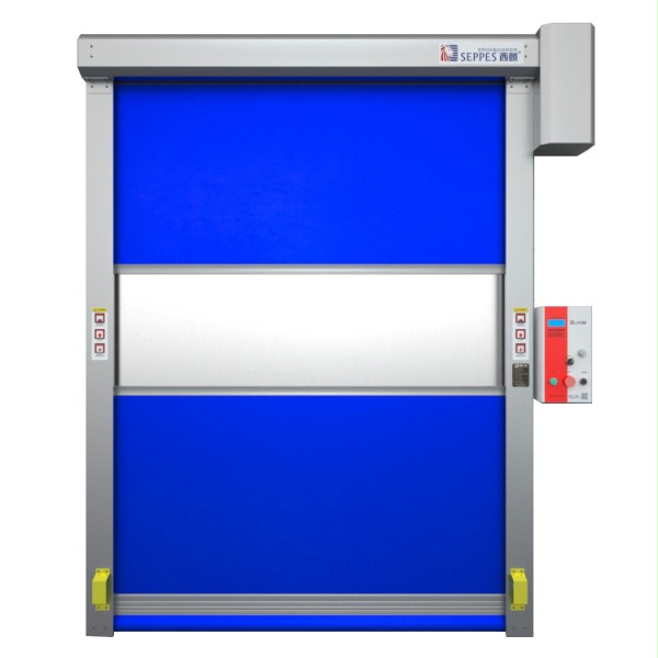 Stainless steel high speed door